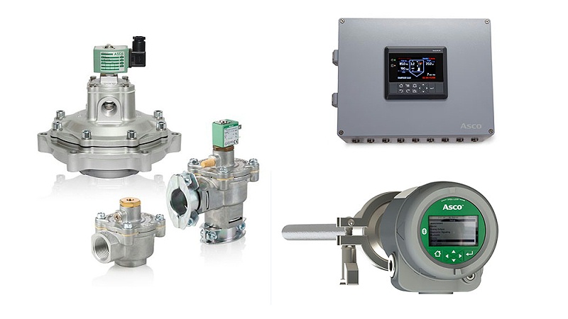 工业除尘ASCO脉冲电磁阀结合数字传感器助力智能除尘