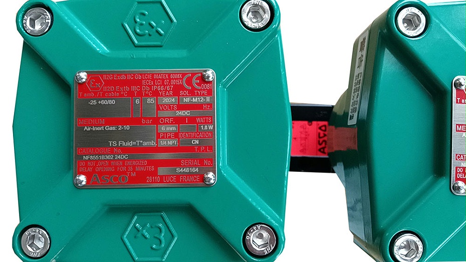 ASCO双电控隔爆电磁阀NF8551B302产品图片