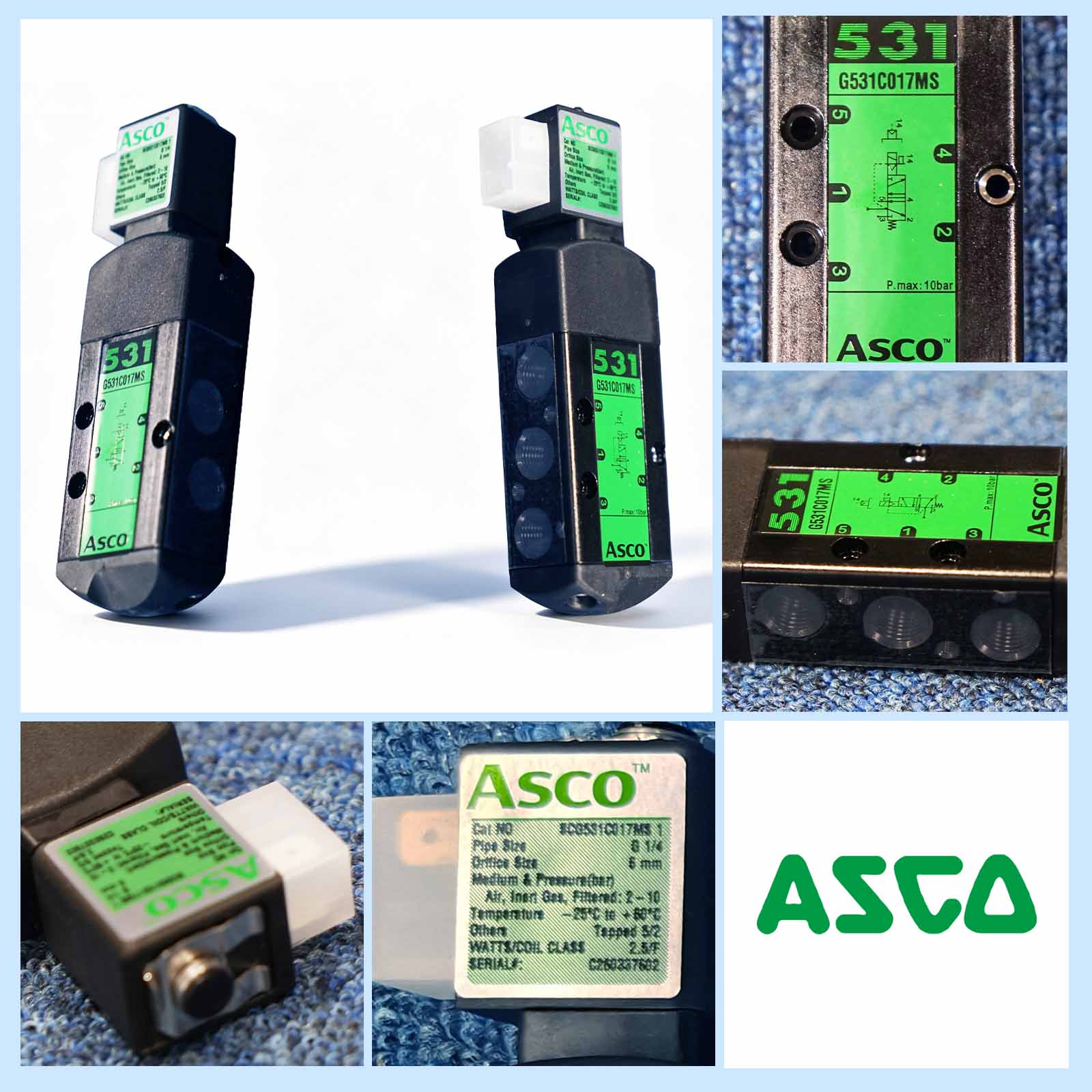 ASCO电磁阀SCG531C017MS