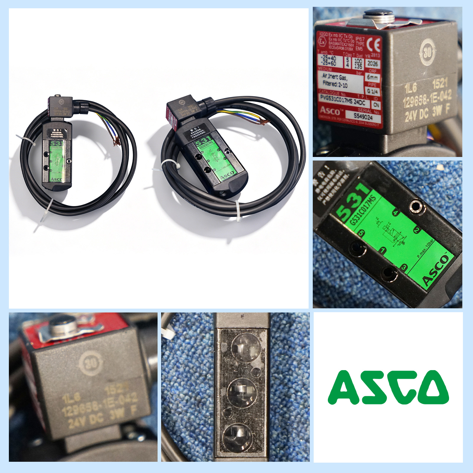 ASCO防爆电磁阀PVG531C017MS