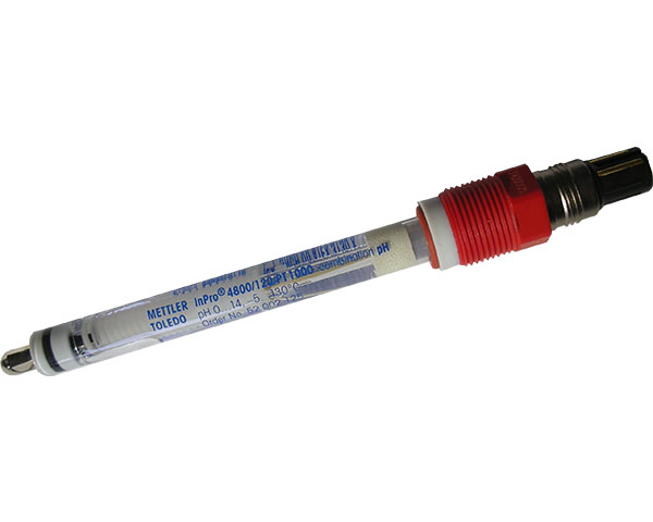 InPro4800 在线pH电极 胶状电解液 耐压、耐污染、耐介质反渗 自动温